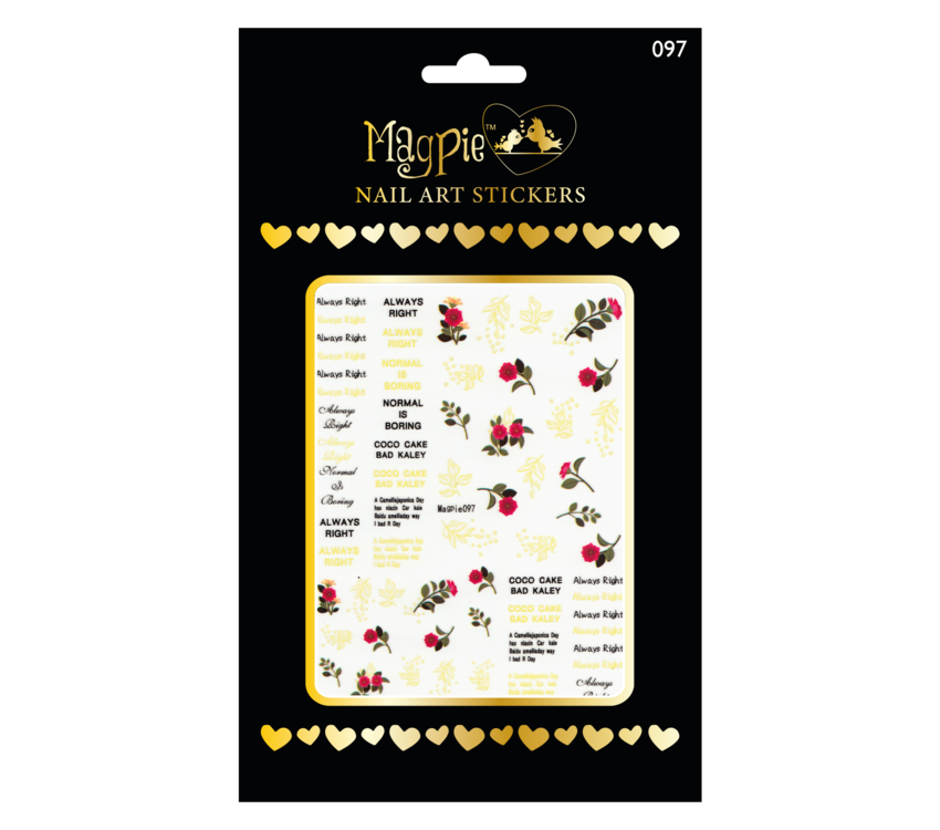 Magpie 097 Nail Art Stickers