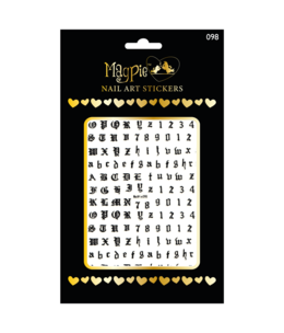 Magpie 098 Alphabet/Number Stickers
