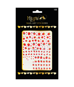 Magpie 105 Strawberry Stickers