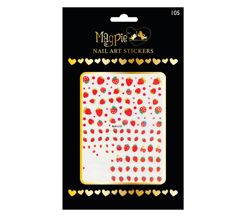 Magpie 105 Strawberry Stickers