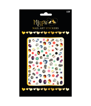 Magpie 109 Colored Stickers