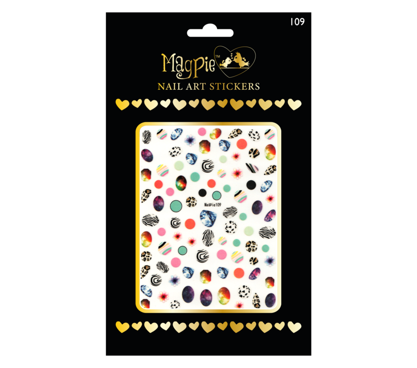 Magpie 109 Colored Stickers
