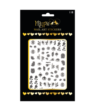 Magpie 118 Rose Outline Stickers