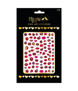 Magpie 119 Red Lip Stickers