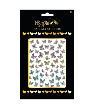 Magpie 124 Butterfly Stickers