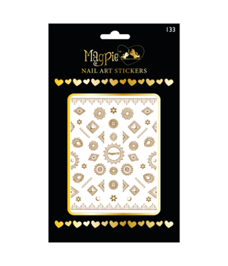 Magpie 133 gold stickers