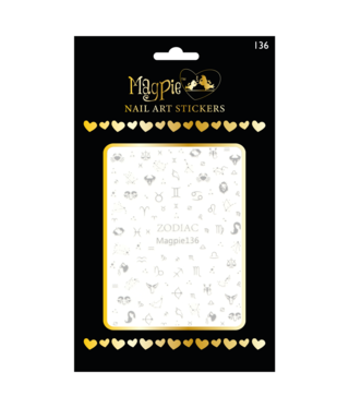 Magpie 136 silver stickers