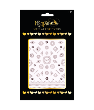 Magpie 133 rose gold stickers