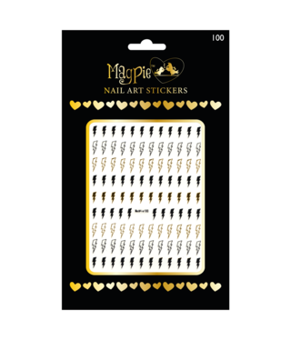 Magpie 100 Lightning Bolt Stickers