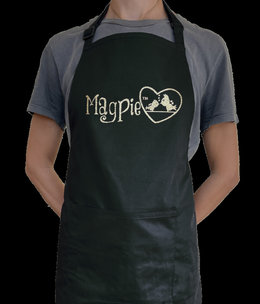 Magpie Black Apron