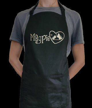 Magpie Black Apron