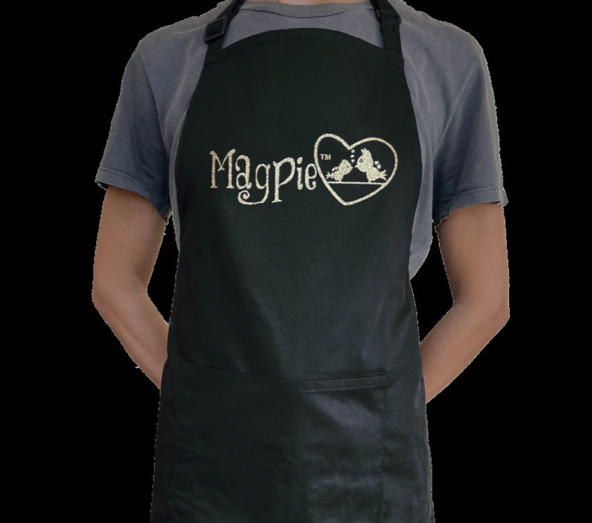 Magpie Black Apron