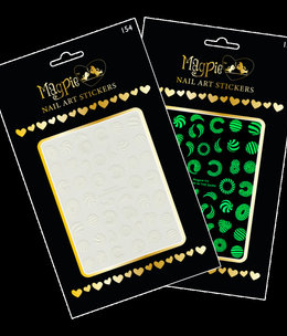 Magpie 154 White Stickers