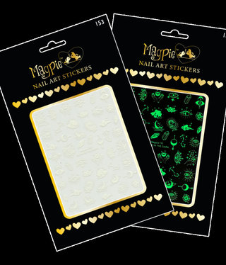 Magpie 153 White Stickers