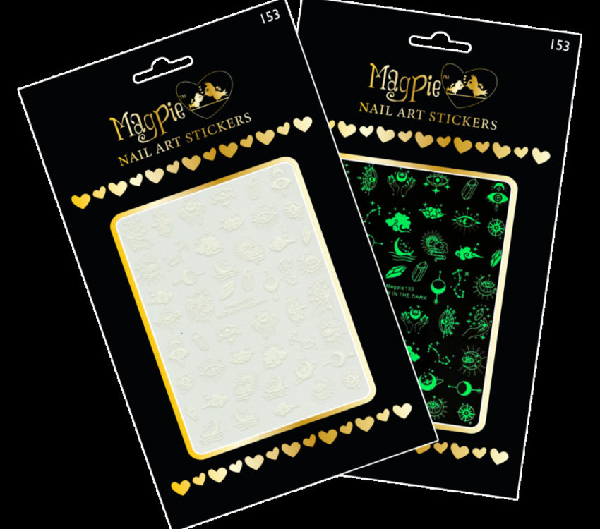 Magpie 152 White Stickers