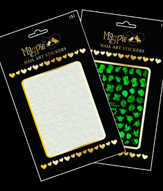 Magpie 151 White Stickers