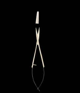 Elite Flexi Handle Cuticle Scissors Straight