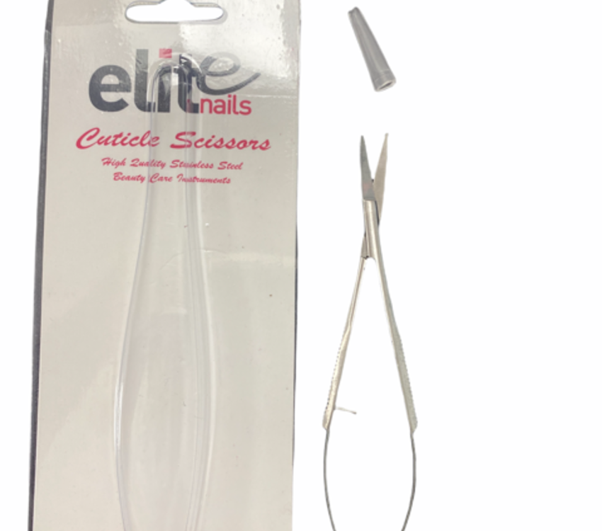 Elite Flexi Handle Cuticle Scissors Straight