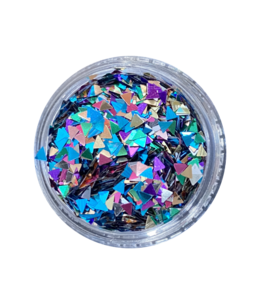 Magpie Metallic Triangles Shape Pot