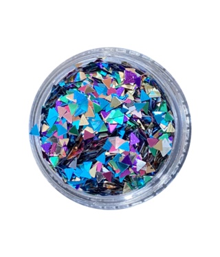 Magpie Metallic Triangles Shape Pot