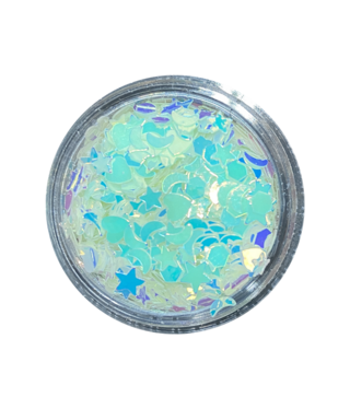 Magpie Glow in the Dark Mix Shape Pot