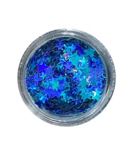 Magpie Magpie Shape Pot Blue &Green Stars