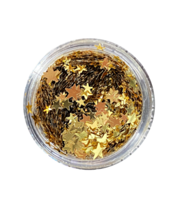 Magpie Gold Moon & Stars Shape Pot