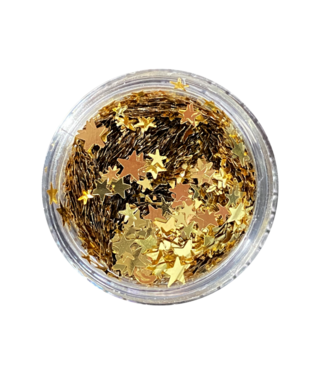 Magpie Gold Moon & Stars Shape Pot
