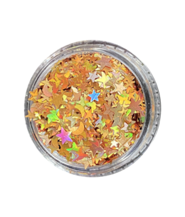 Magpie Gold Holo Moon & Stars Shape Pot