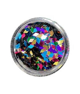 Magpie Metallic Rhombus Shape Pot