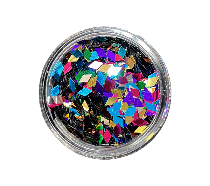 Magpie Metallic Rhombus Shape Pot