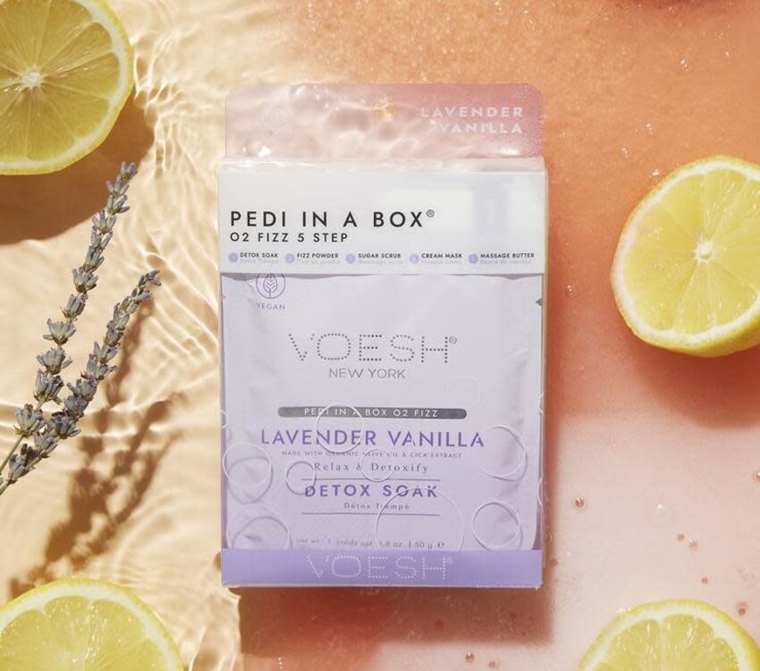 Voesh O2 Fizz 5 Step Lavender Vanilla