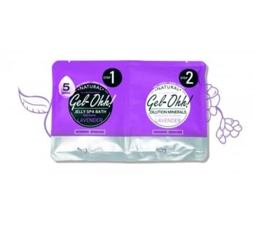 Voesh Gel-Ohh Jelly Spa Pedi Bath-Lavender