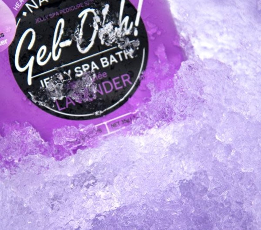 Voesh Gel-Ohh Jelly Spa Pedi Bath-Lavender