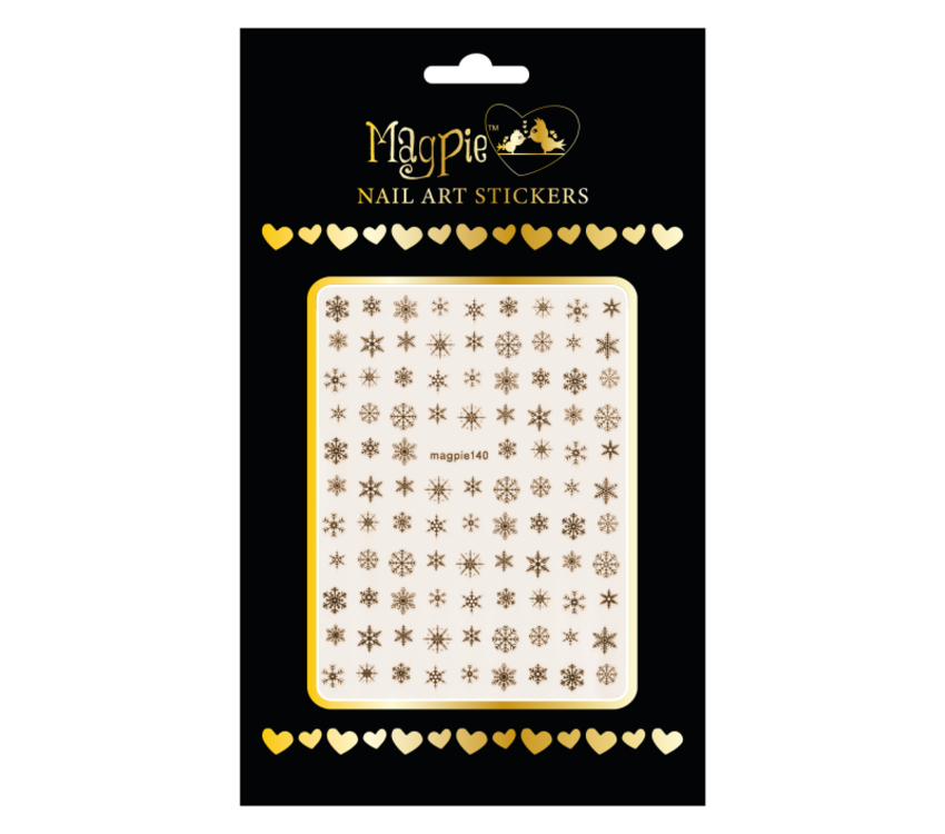Magpie 140 Gold Snowflake stickers