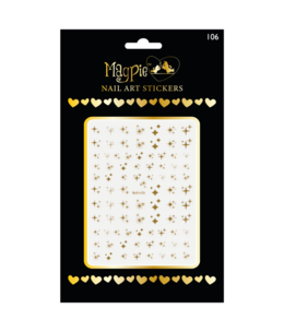 Magpie 106 Gold stickers
