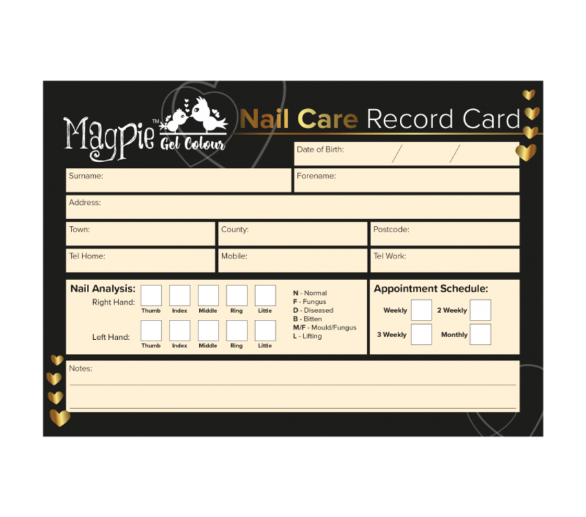 Magpie Record Cards 50pk
