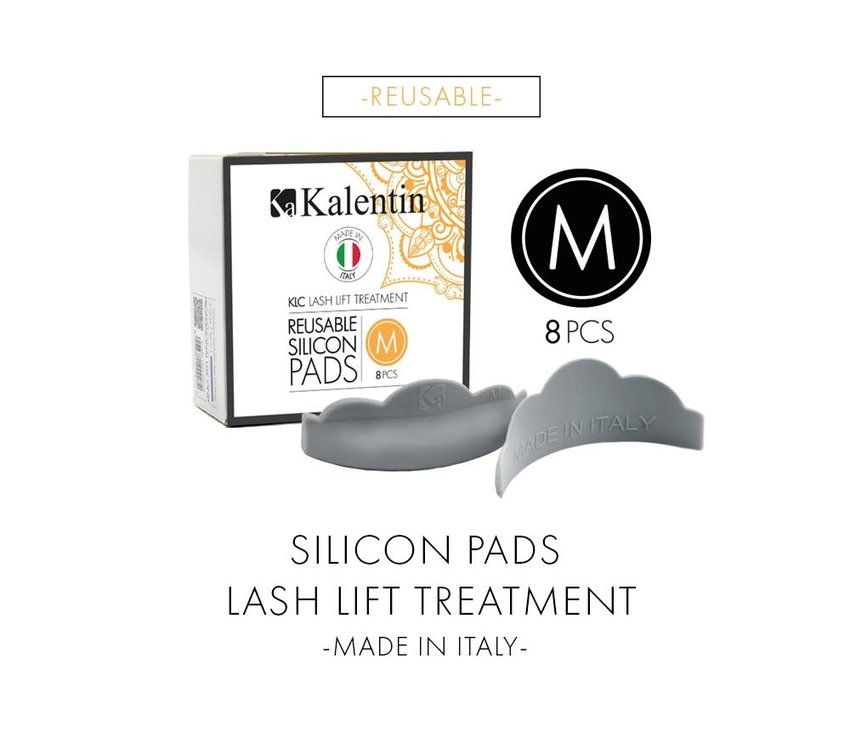 Kalentin Reusable Silicon Pads M 8pk