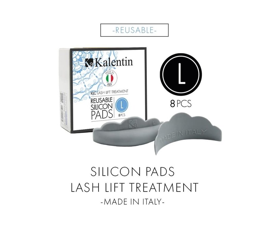 Kalentin Reusable Silicon Pads L 8pk