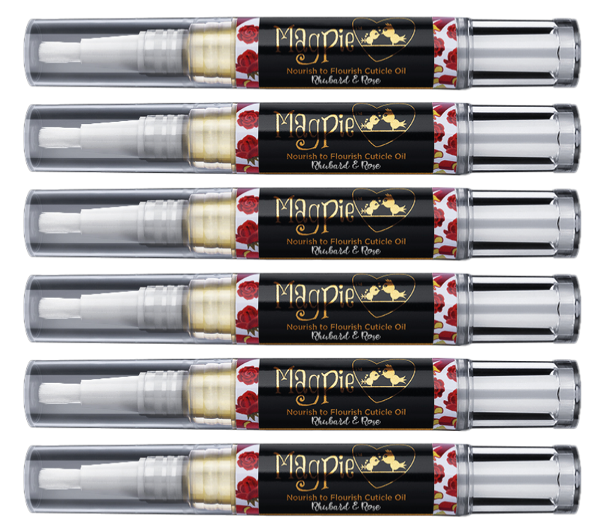 Magpie MP Cuticle oil pens 6pk Rhubarb&Rose