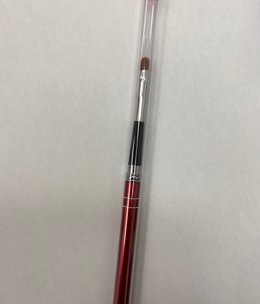 Gel Brush Medium round red lid 0.9cm