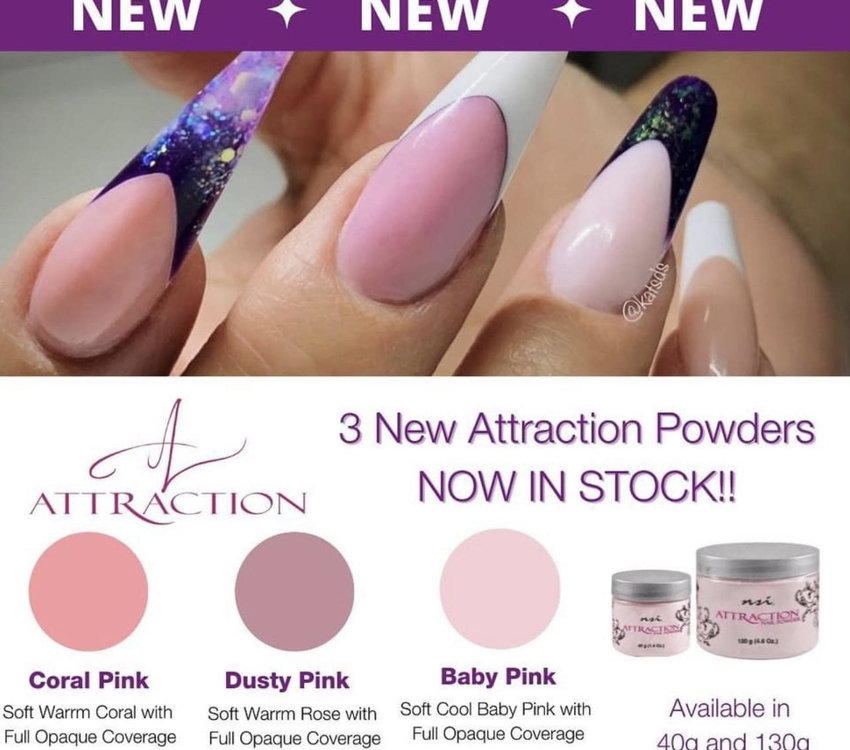 NSI Attraction Baby Pink Powder