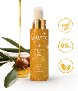 Mavex Sublime Tan Oil 100ml