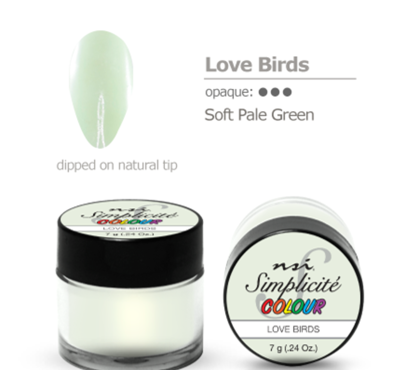 NSI Simplicite Colour Love Birds 7g