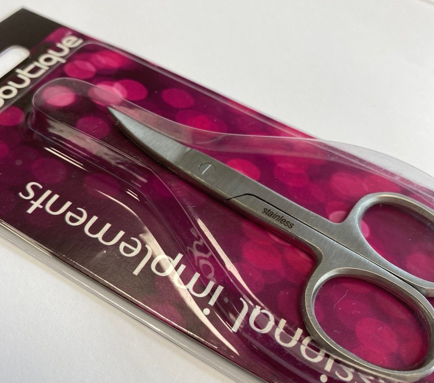 Nail Scissors Curved Large