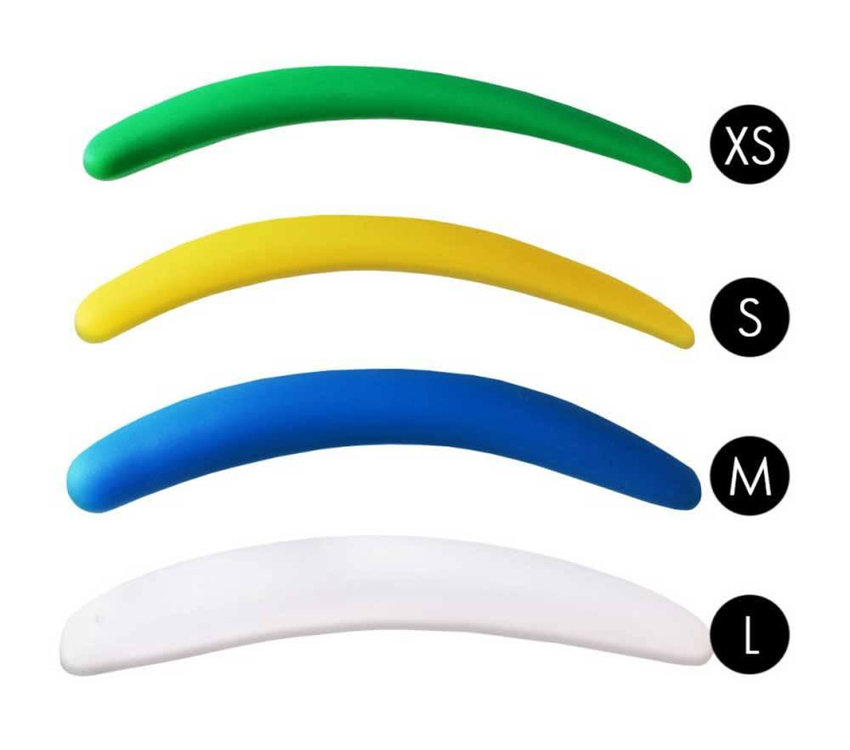 Kalentin Silicon Pads "vermetti" - Medium 5 reflecting pairs