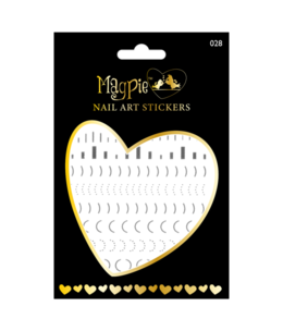 Magpie 028 Silver stickers