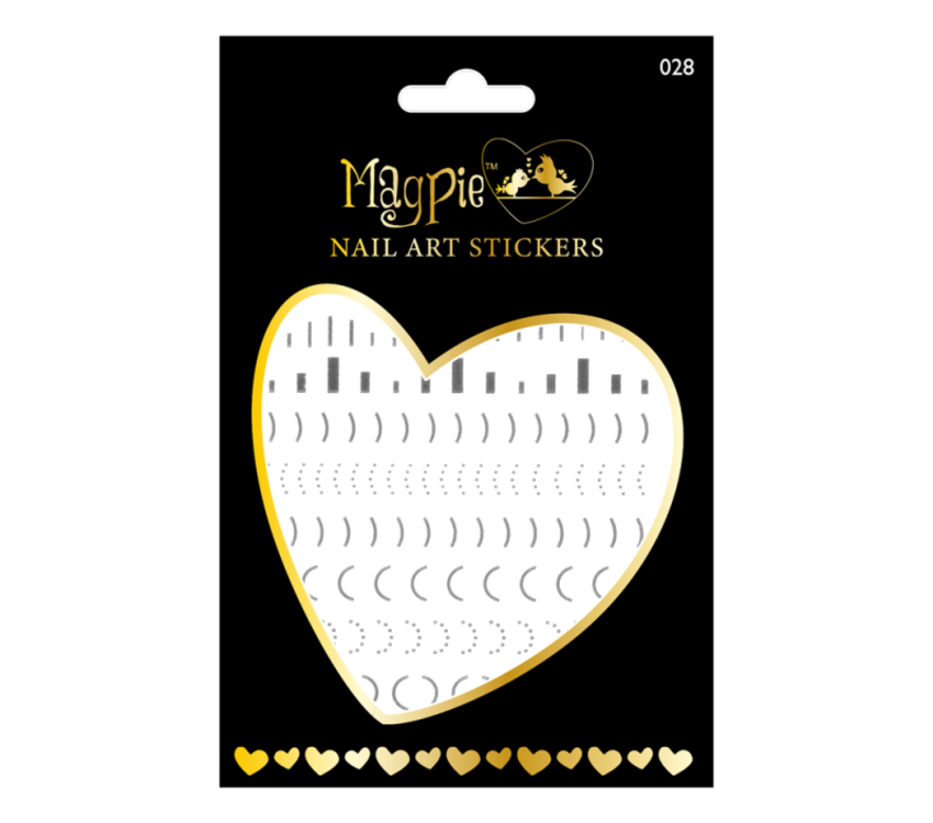 Magpie 028 Silver stickers