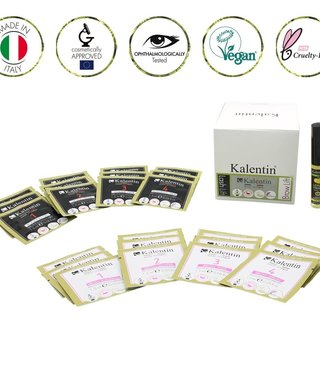 Kalentin Lash lift and brow lamination sachets set