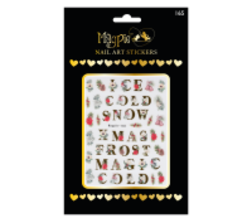 Magpie 165 Letter Stickers